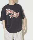 CONVERSE TOKYO PIGMENT DYE CRACK PRINT LOGO TEE Ro[XgELE gbvX Jbg\[ETVc ubN O[ zCg CG[yz