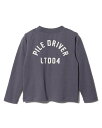 【SALE／40%OFF】Snow Peak Kids Foam Printed L/S T shirt Pile Driver スノーピーク トップス カットソー・Tシャツ グレー ピンク ホワイト