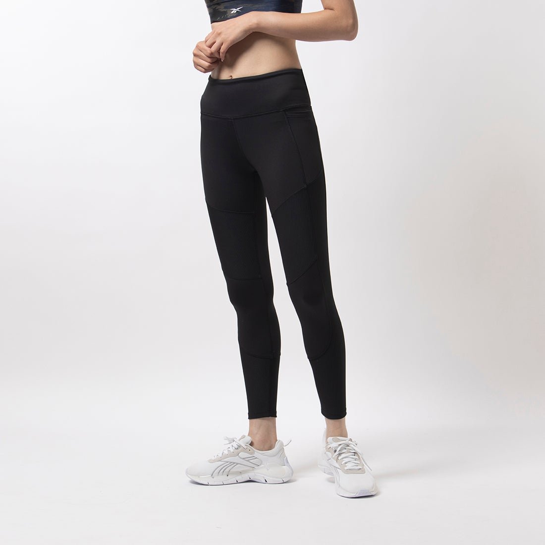 【SALE／49%OFF】Reebok ラックス ハイライズ グラフェン タイツ / LUX HR GRAPHENE TIGHT リーボック 靴下・レッグウェア レギンス・スパッツ グレー ブラック【送料無料】