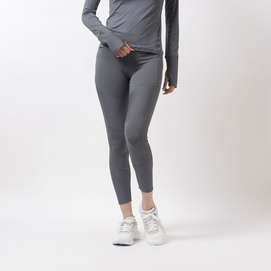 【SALE／49%OFF】Reebok ラックス ハイライズ グラフェン タイツ / LUX HR GRAPHENE TIGHT リーボック 靴下・レッグウェア レギンス・スパッツ グレー ブラック【送料無料】