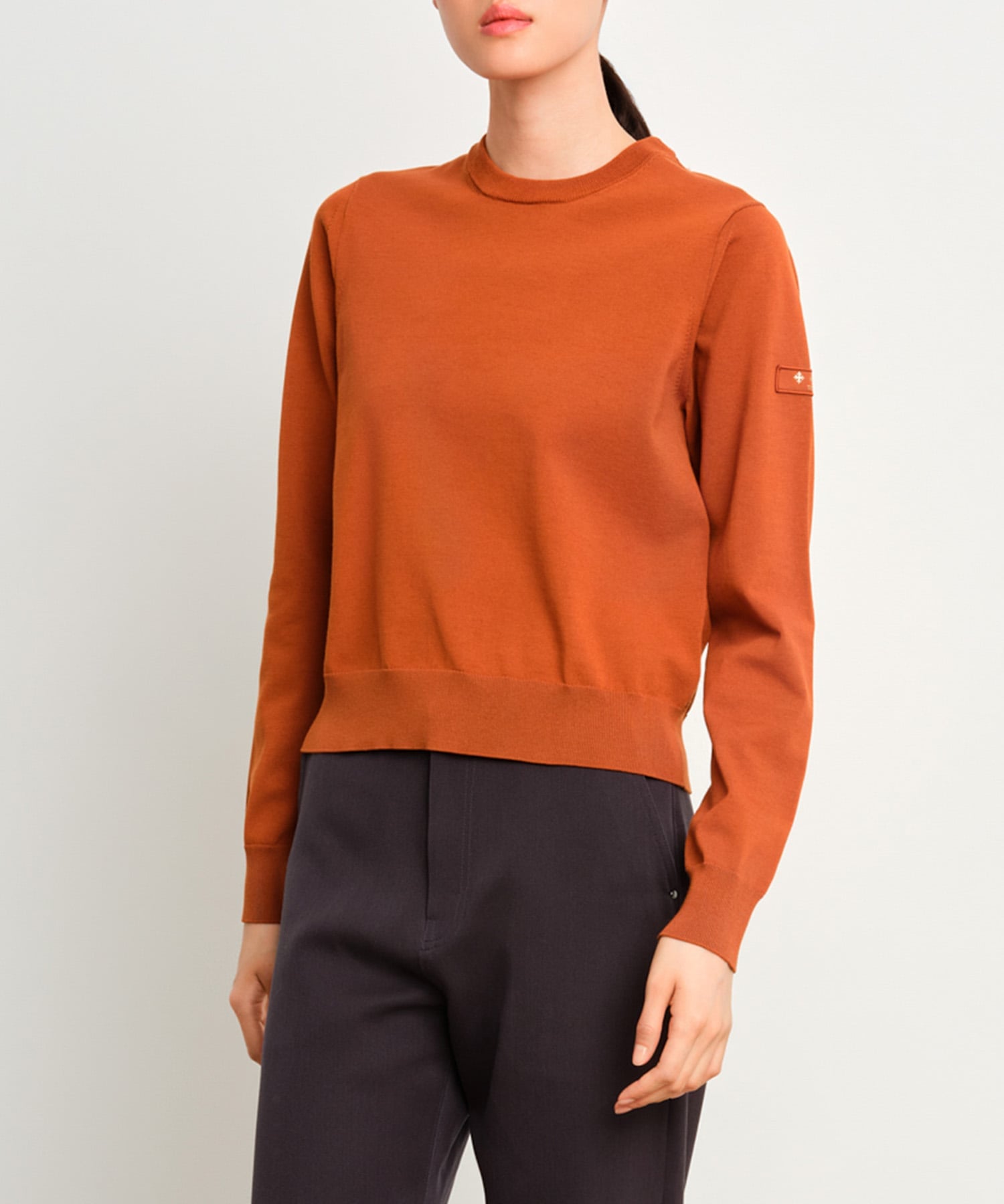 TATRAS 【TATRAS 直営店】APRICA アプリカ / ニット タトラスコンセプトストア トップス ニット ブラウン ブラック ネイビー【送料無料】