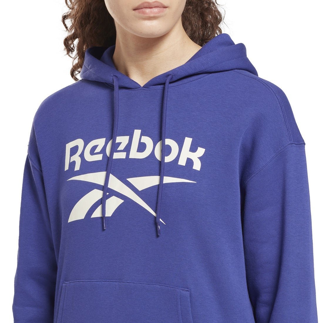 【SALE／60%OFF】Reebok アイデンティティ ロゴ フリース プルオーバー フーディー リーボック トップス パーカー・フーディー パープル