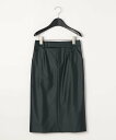 【SALE/60%OFF】COMME CA 【セットアップ対応】ポリエステルストレッチ スカート コムサ スーツ・フォーマル セットアップスーツ グリーン ブラ...