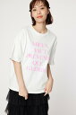 RODEO CROWNS WIDE BOWL G/O NEON TEXT Tシャツ ロデオクラウンズワイドボウル トップス カットソー・Tシャツ ホワイト ブラック ブルー