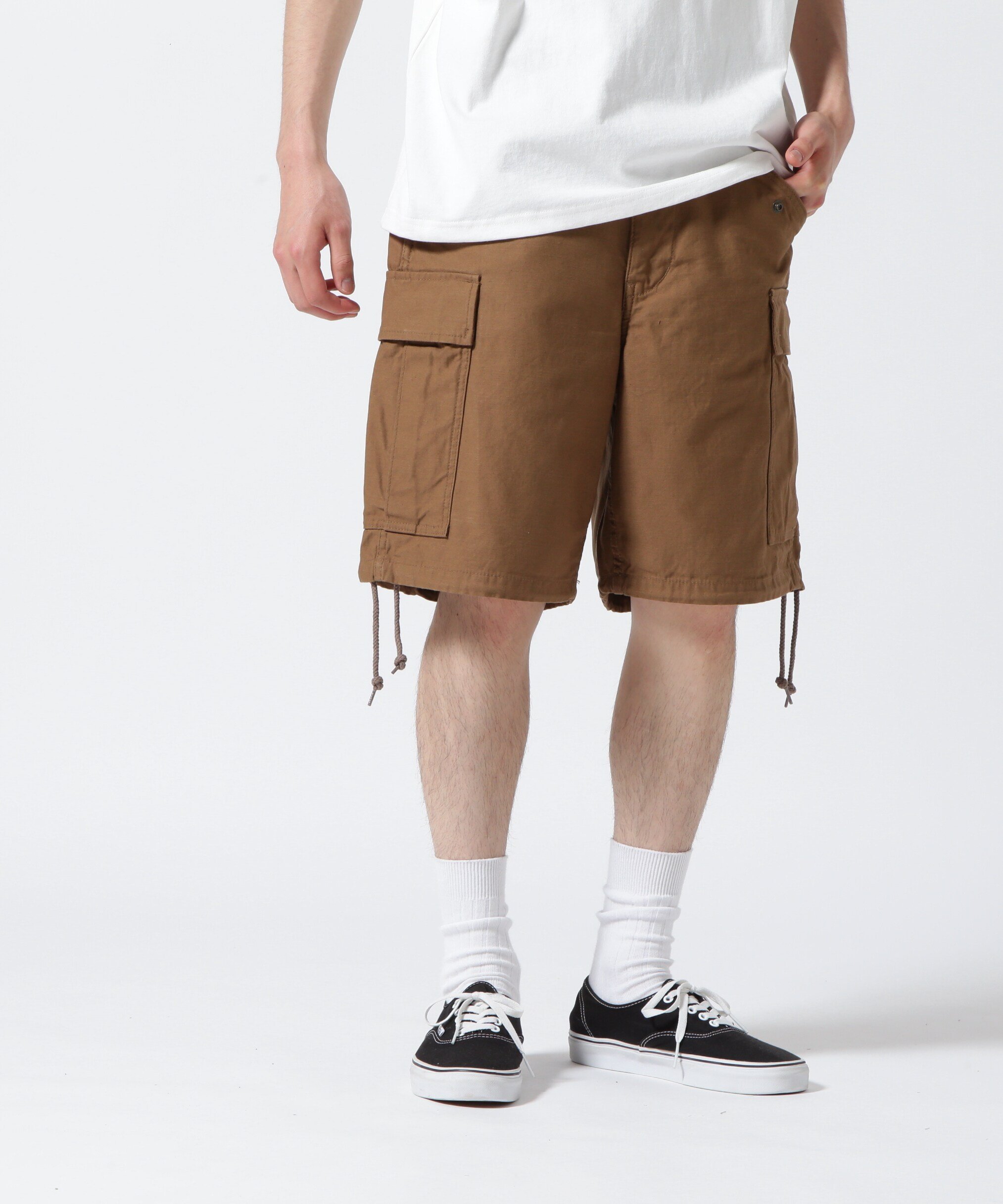 《WEB&DEPOT限定》M-65 FATIGUE SHORT PANTS / M-65 ファティーグ ショート パンツ / AVIREX アヴィレックス パンツ その他のパンツ グリーン カーキグリーン ブラック