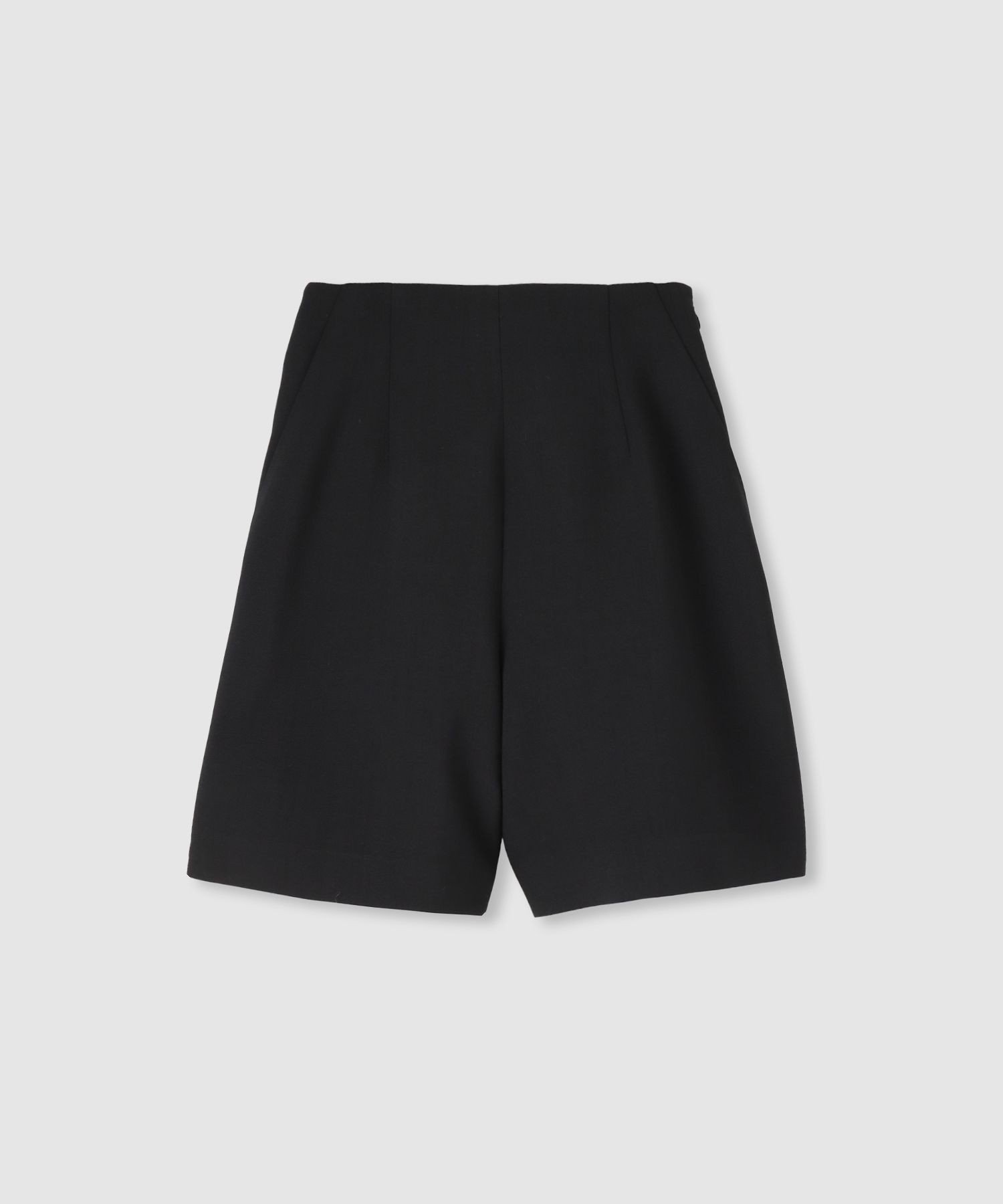 LOULOU WILLOUGHBY Wダブルクロスショートパンツ アルアバイル パンツ その他のパンツ ブラック ホワイト