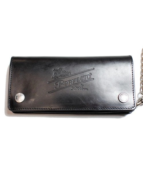 SELECT BRANDS Schott/ショット PERFECT WALLET ジャックローズ 財布・ポーチ・ケース 財布 ブラック【送料無料】