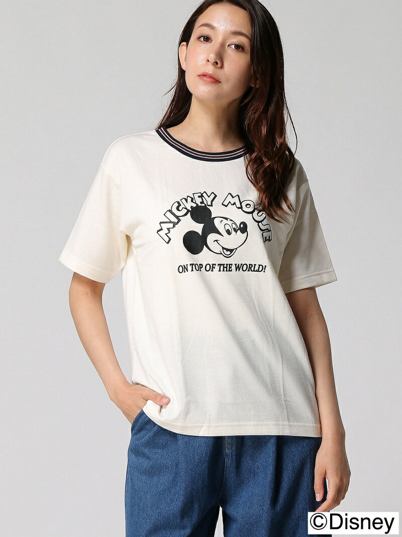 【SALE／70%OFF】studio CLIP ミニ裏毛プルオーバー/ミッキーマウス スタディオクリップ トップス その他のトップス グレー ホワイトのサムネイル