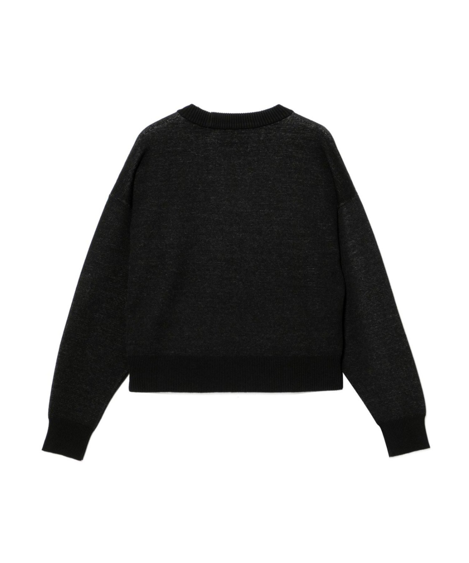 MILO PD BIRDSEYE SWEATER ア ベイシング エイプ トップス ニット ブラック グレー