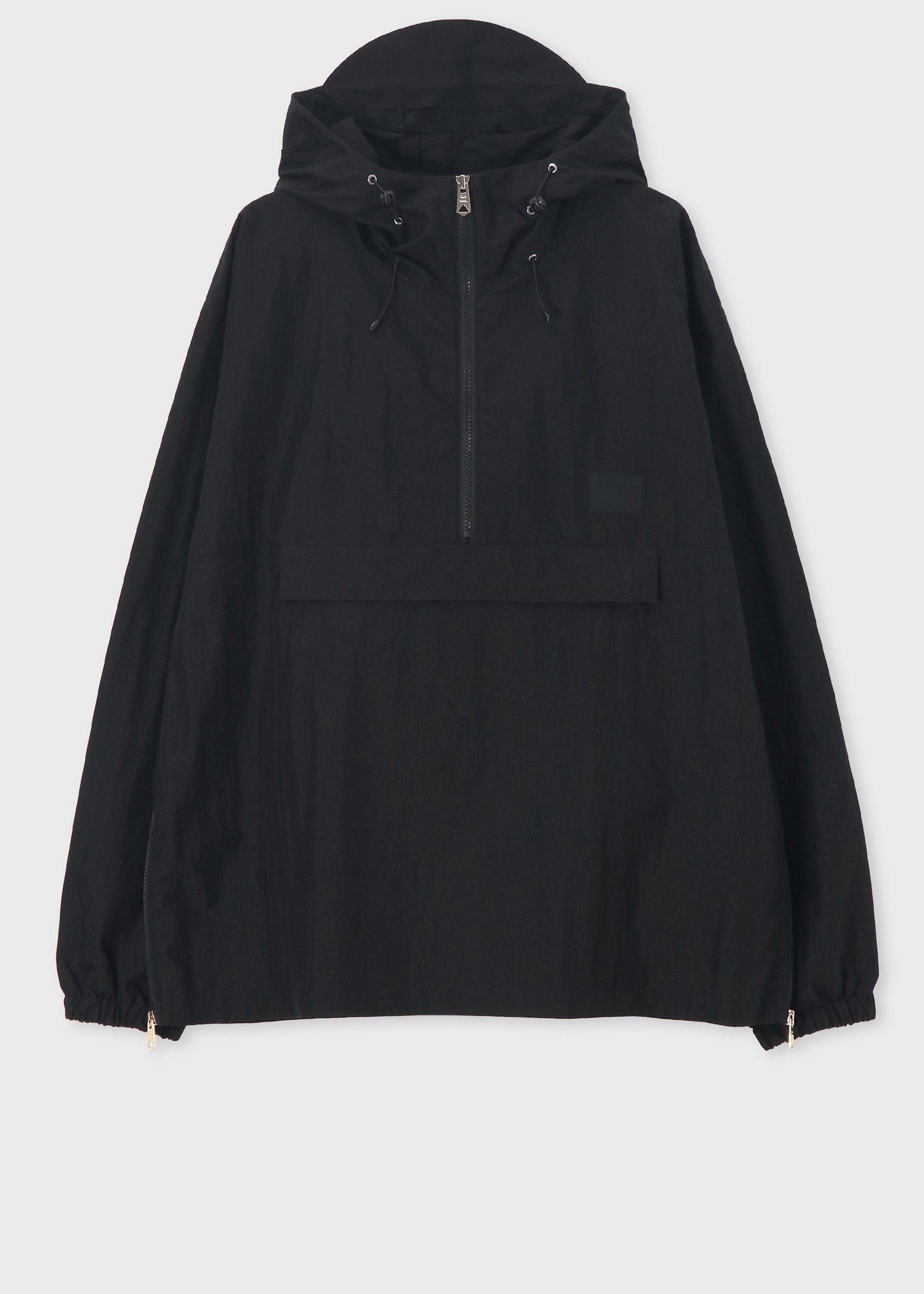 Paul Smith "Cropped Logo" パッカブル テックパーカ ポール・スミス ジャケット・アウター ブルゾン・ジャンパー ブラック【送料無料】