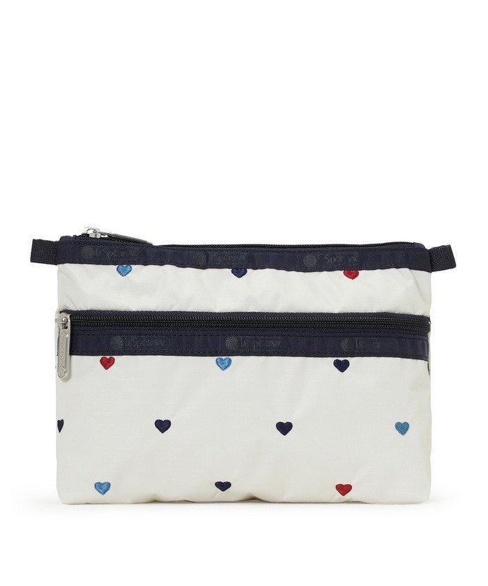 LeSportsac 【公式】レスポートサック ポーチ 7105HG26 LeSportsac レスポートサック 財布・ポーチ・ケース ポーチ ホワイト【送料無料】