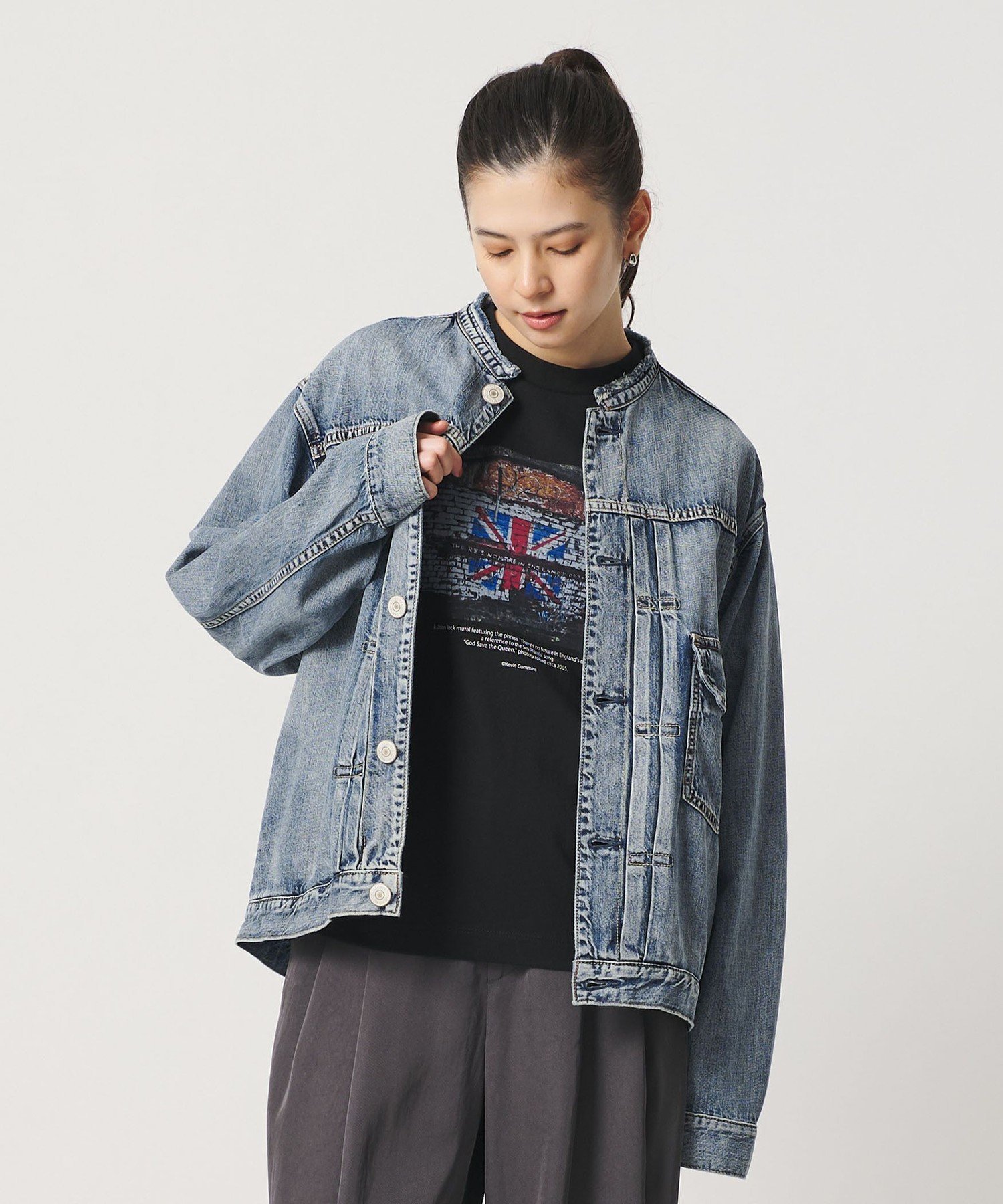 【別注】＜NEEDBY heritage＞デニム ジャケット/コバルト ビューティー＆ユース ユナイテッドアローズ ジャケット・アウター デニムジャケット