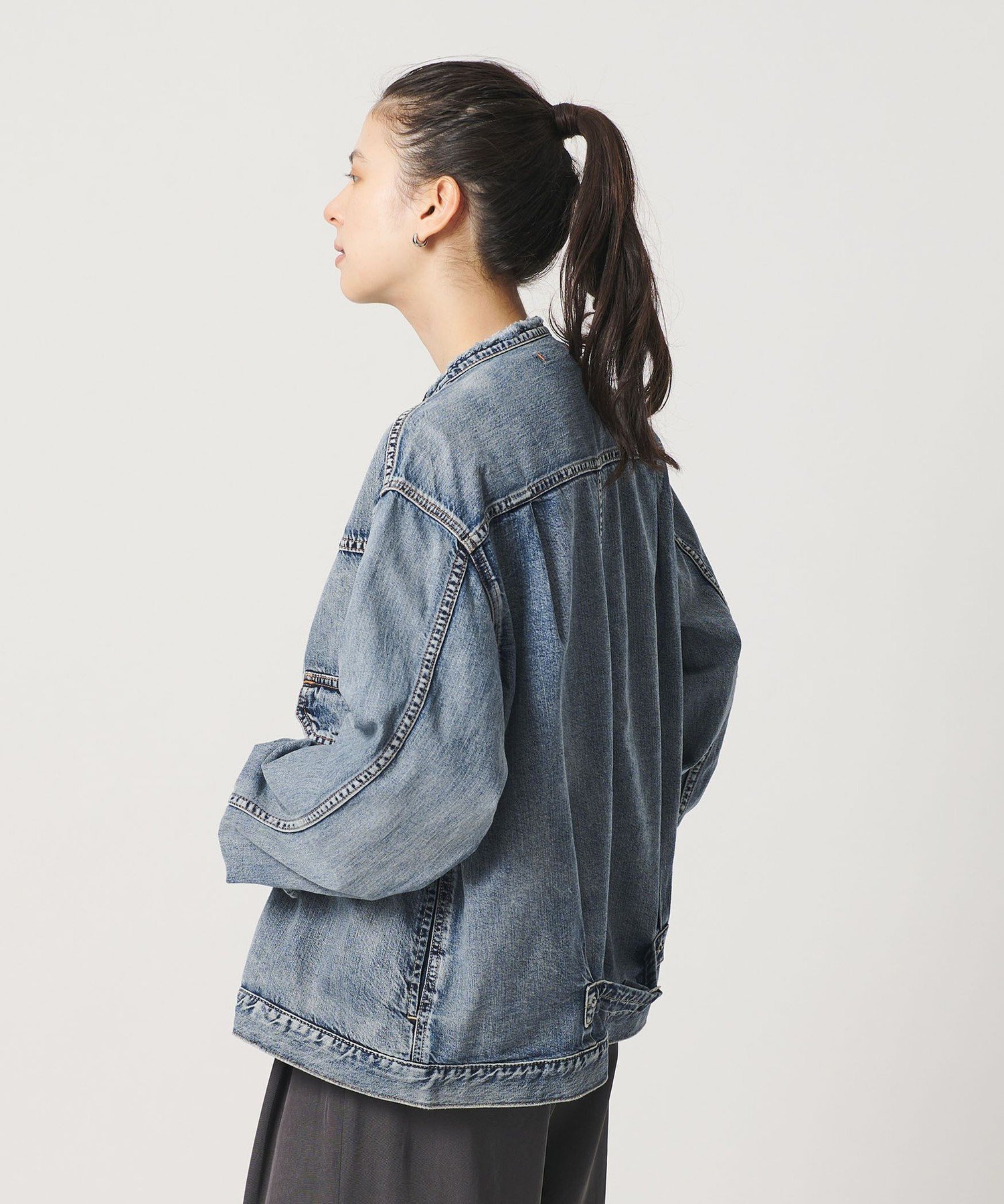 【別注】＜NEEDBY heritage＞デニム ジャケット/コバルト ビューティー＆ユース ユナイテッドアローズ ジャケット・アウター デニムジャケット
