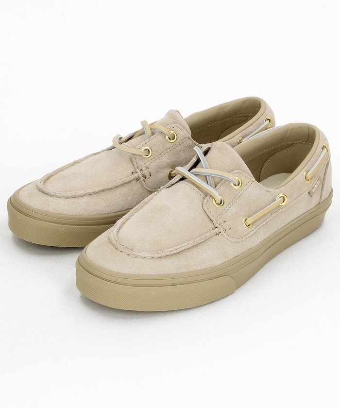 VANS 2-Eyelet Boat Shoe[23.0cm~24.0cm展開] フリークスストア シューズ・靴 スニーカー ベージュ【送料無料】