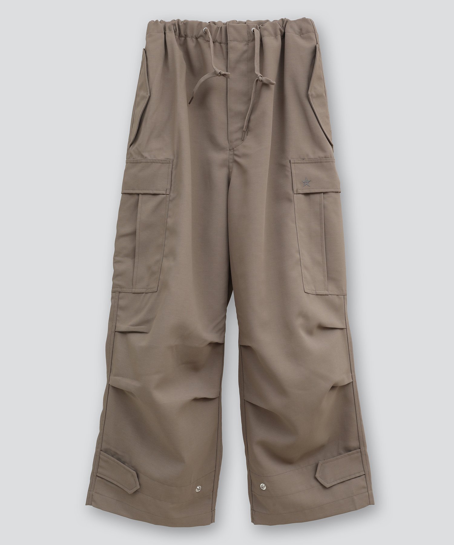 CONVERSE TOKYO MILITARY WIDE CARGO PANTS Ro[XgELE pc J[Spc O[ x[W ubNyz