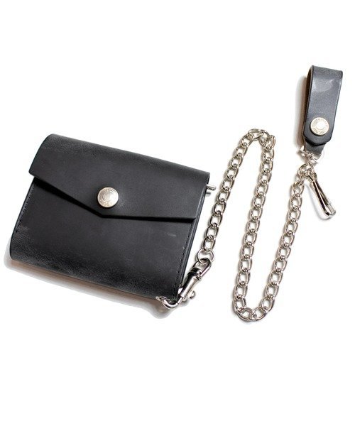 SELECT BRANDS Schott/ショット PERFECT WALLET MIDIUM ジャックローズ 財布・ポーチ・ケース 財布 ブラック【送料無料】