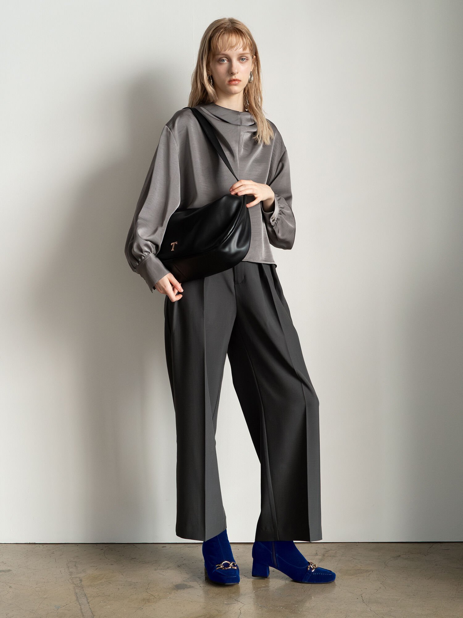 【SALE／50%OFF】Te chichi ワイドスラックス(セットアップ可)《2025Autumn catalog vol.2 item》 テチ..