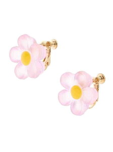 【SALE／60%OFF】PINK-latte クリアお花イヤリング ピンク ラテ アクセサリー・腕時計 イヤリング・イヤーカフ ピンク ブルー