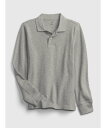 【SALE／40%OFF】GAP ユニホーム ポロシャツ (キッズ) ギャップ トップス ポロシャツ グレー ホワイト ブラック ネイビー