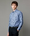JOSEPH ABBOUD 【キングサイズ・柔らか】シャンブレーツイルピーチ シャツ ジョセフアブード トップス シャツ・ブラウス ブルー ホワイト グレー【送...