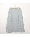 【SALE/35%OFF】SCAPA スラブツィードスカート スキャパ スカート その他のスカート ブラック【送料無料】