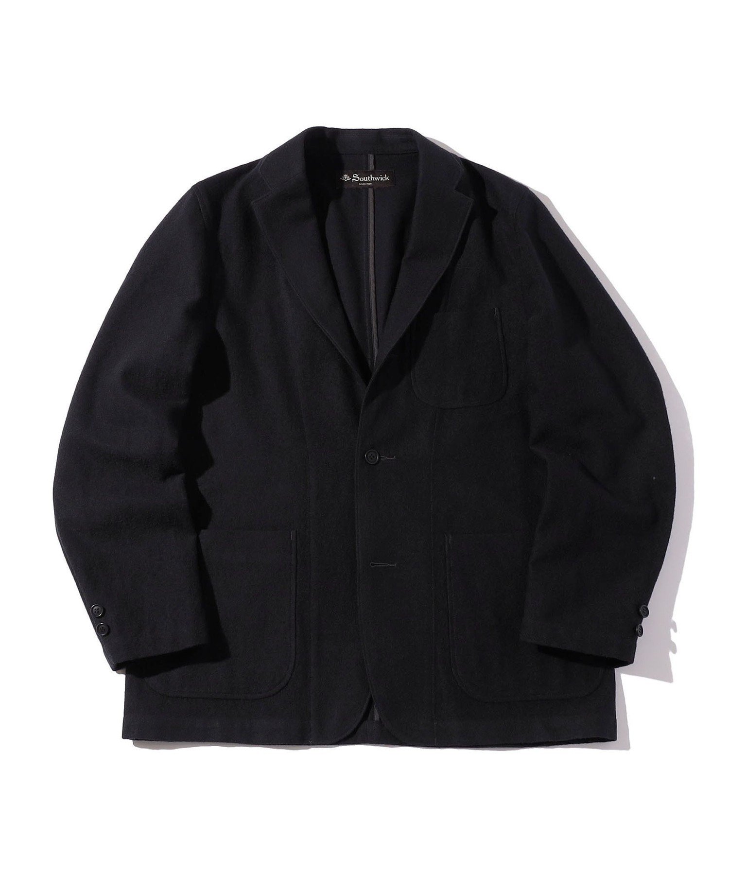 SHIPS MEN Southwick Gate Label:<セットアップ対応>フェルテッド ジャケット シップス ジャケット・アウター テーラードジャケット...