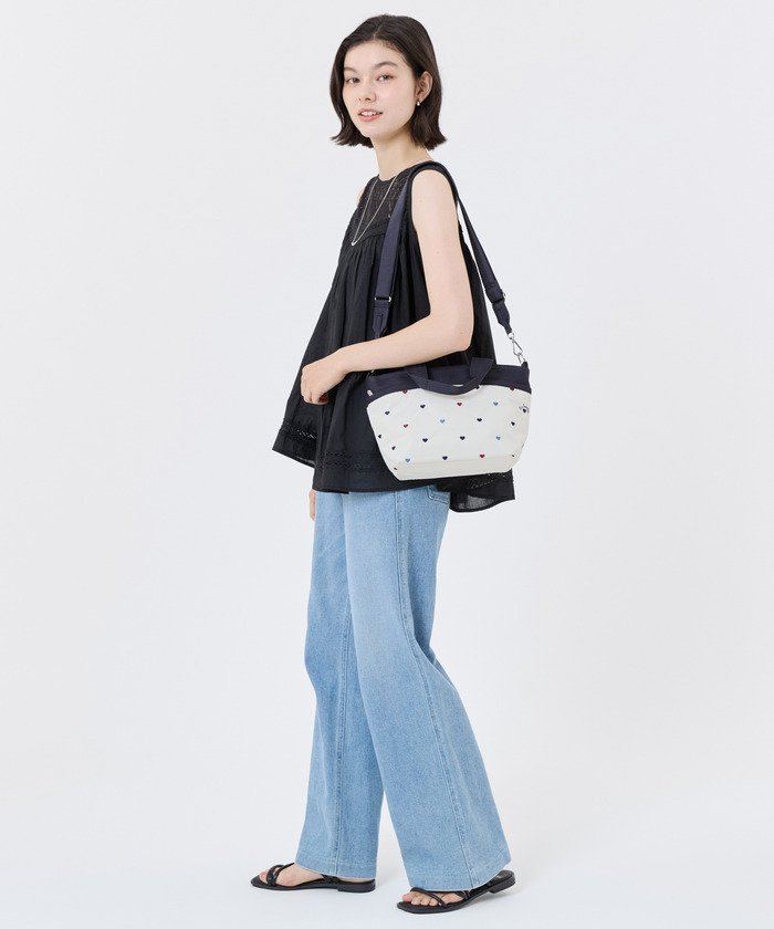 【公式】レスポートサック トートバッグ 3041HG26 LeSportsac レスポートサック バッグ トートバッグ ホワイト