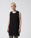 ROYAL FLASH A.F ARTEFACT/エーエフ・アーティファクト/別注 Long Tank Top ロイヤルフラッシュ トップス ノースリーブ・タンクトップ ブラック ホワイト グリーン カーキ【送料無料】