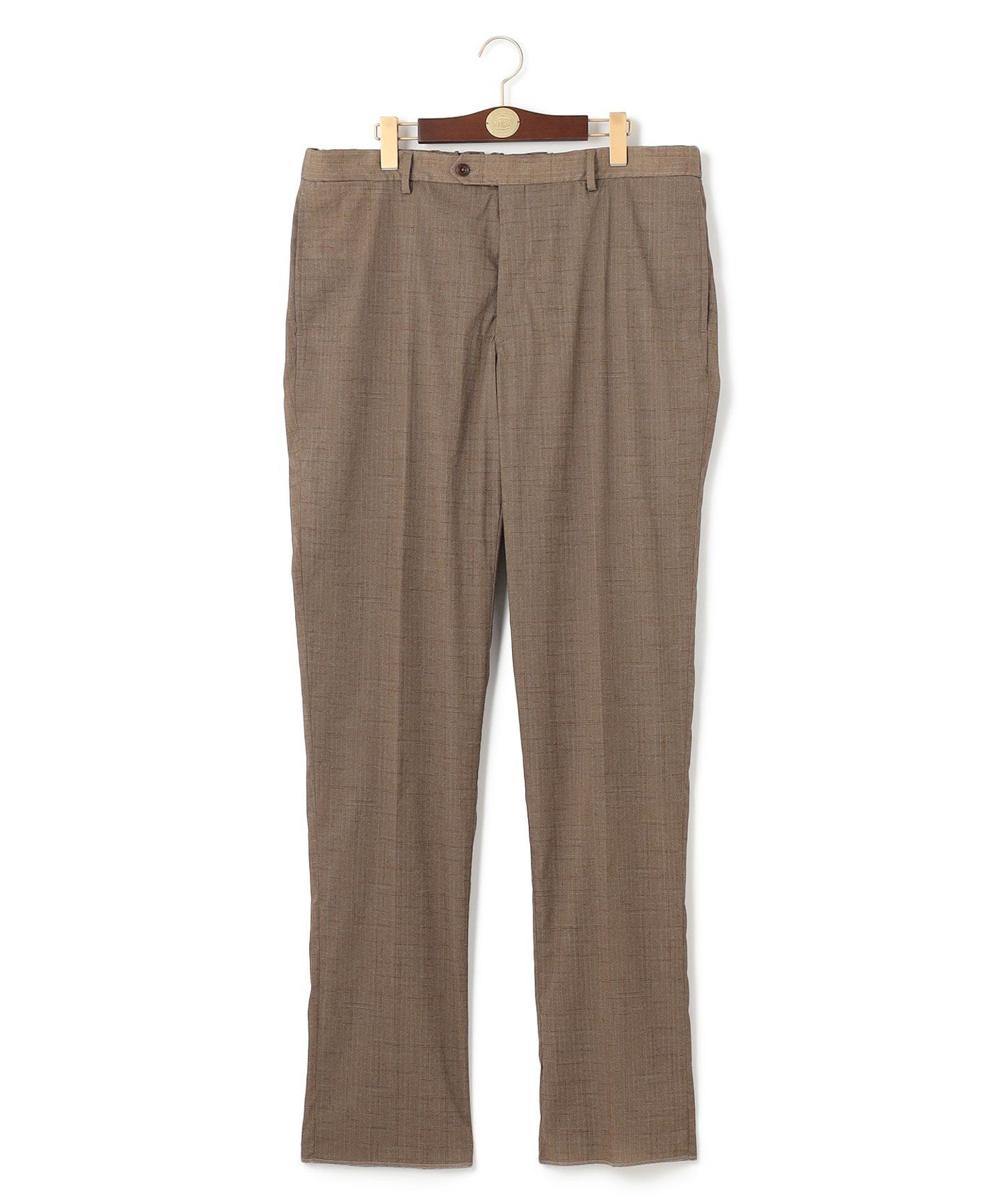 J.PRESS 新色登場!【KING SIZE】【MECHANICAL】【セットアップ対応 / ウォッシャブル可】 ナイロンハイパワーストレッチ リネンルックパンツ ジェイプレス パンツ スラックス・ドレスパンツ ネイビー グレー ベージュ【送料無料】