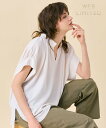 BEIGE, 【WEB限定・洗える】CELOSIA / スキッパーブラウス ベイジ, トップス シャツ・ブラウス ブラック ホワイト【送料無料】