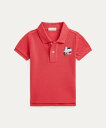 POLO RALPH LAUREN (ベビー)スクーターエンブロイダリー コットン ポロシャツ ラルフローレン トップス ポロシャツ レッド【送料無料】