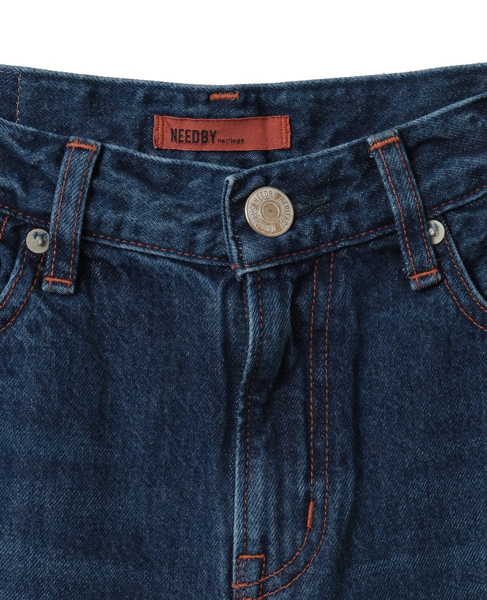 Liesse 【NEEDBY heritage/ニードバイヘリテージ】MEI (N1C300637IDB) リエス パンツ ジーンズ・デニムパンツ ブルー