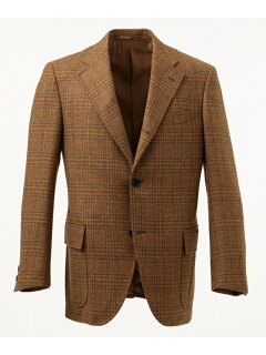 J. Press Moorland Tweed 3 Button Sack Sportcoat BROVYW0454