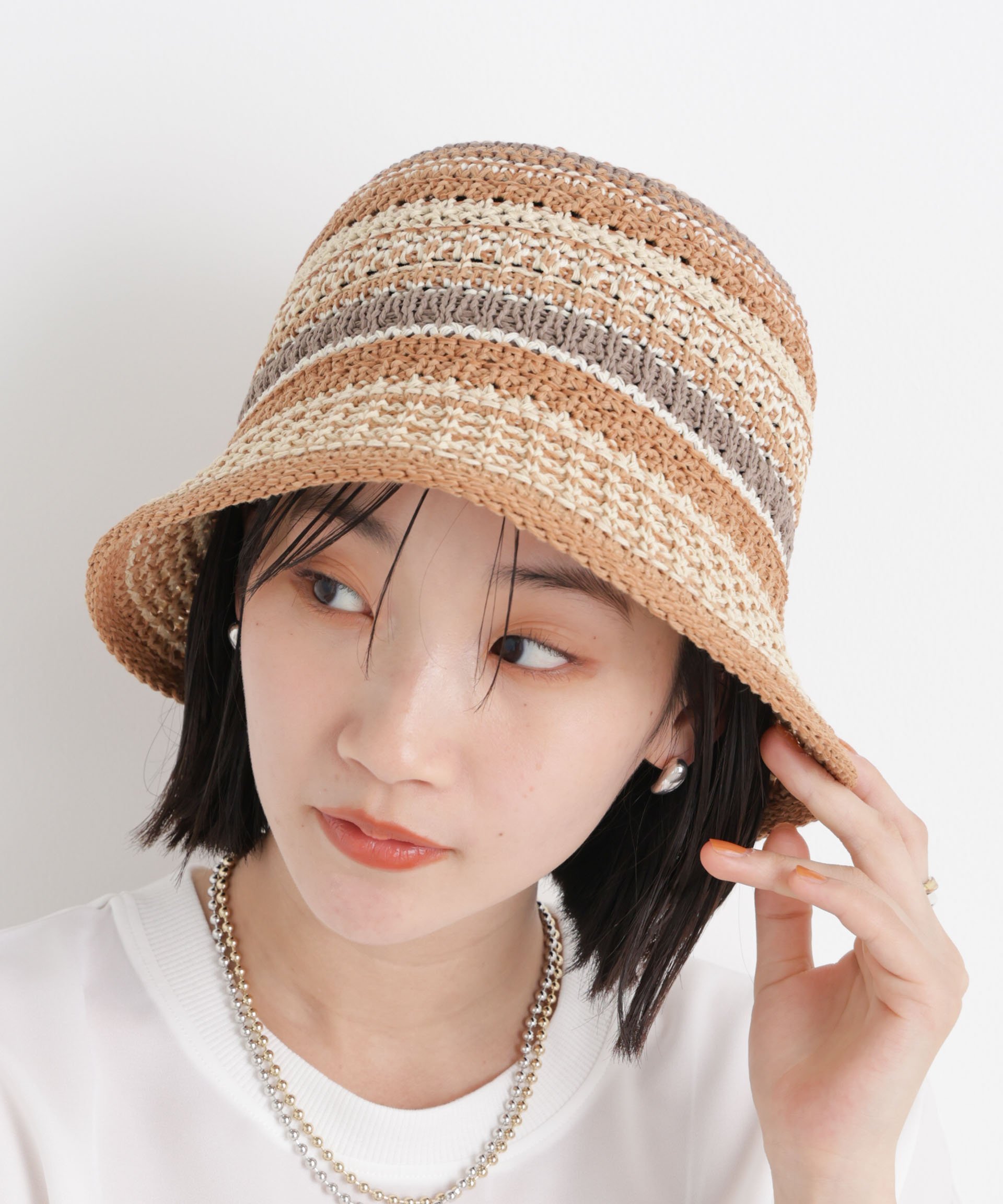【SALE／10%OFF】NANO universe ミックスサーモメトロハット ナノユニバース 帽子 ...