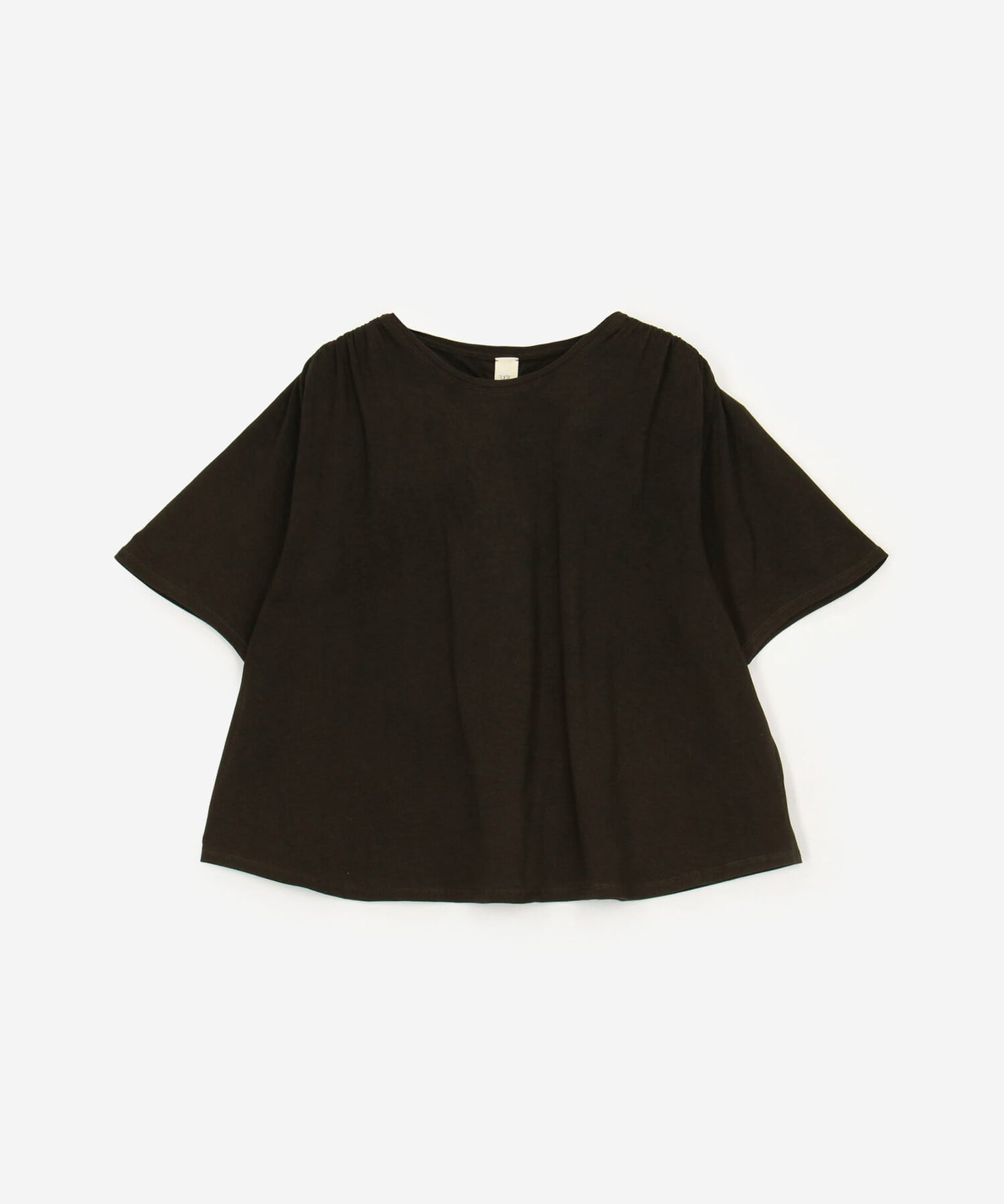 Bshop WL ｜ ナチュラルダイ ミントジャージーTシャツ WOMEN ビショップ トップス カットソー・Tシャツ ブラック