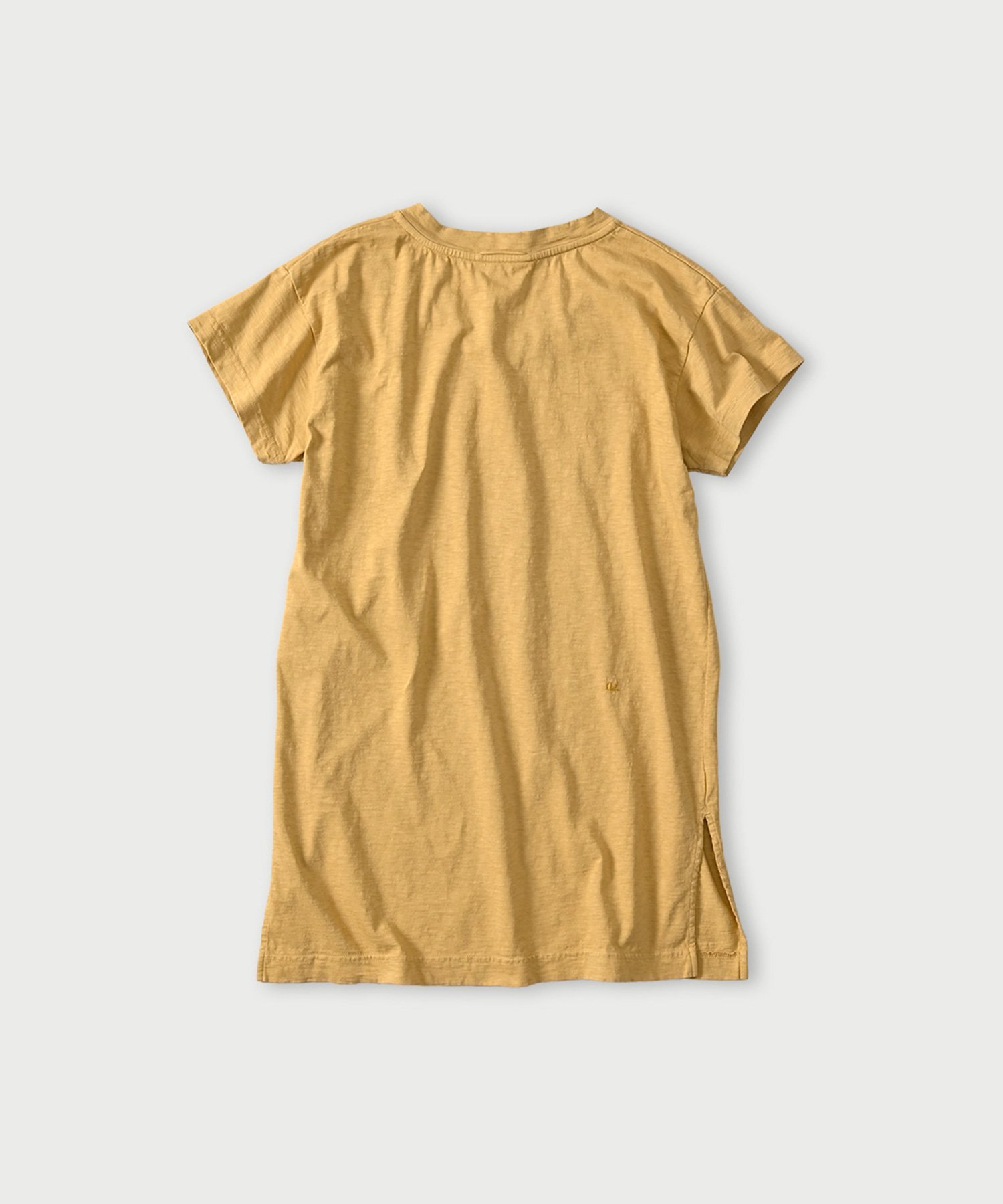 45R 天竺のVネックチュニック フォーティファイブアール トップス カットソー・Tシャツ ピンク