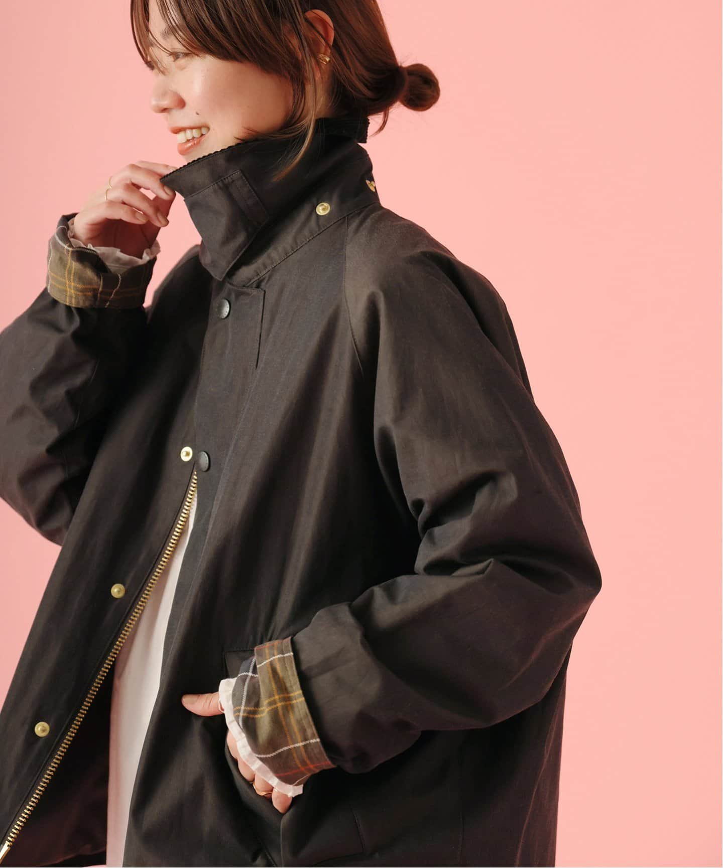 JOURNAL STANDARD relume 《追加》【BARBOUR/バブアー】RELUME TRANSPORT:別注ブルゾン ジャーナル スタンダード レリューム ジャケット アウター ブルゾン ジャンパー カーキ【送料無料】