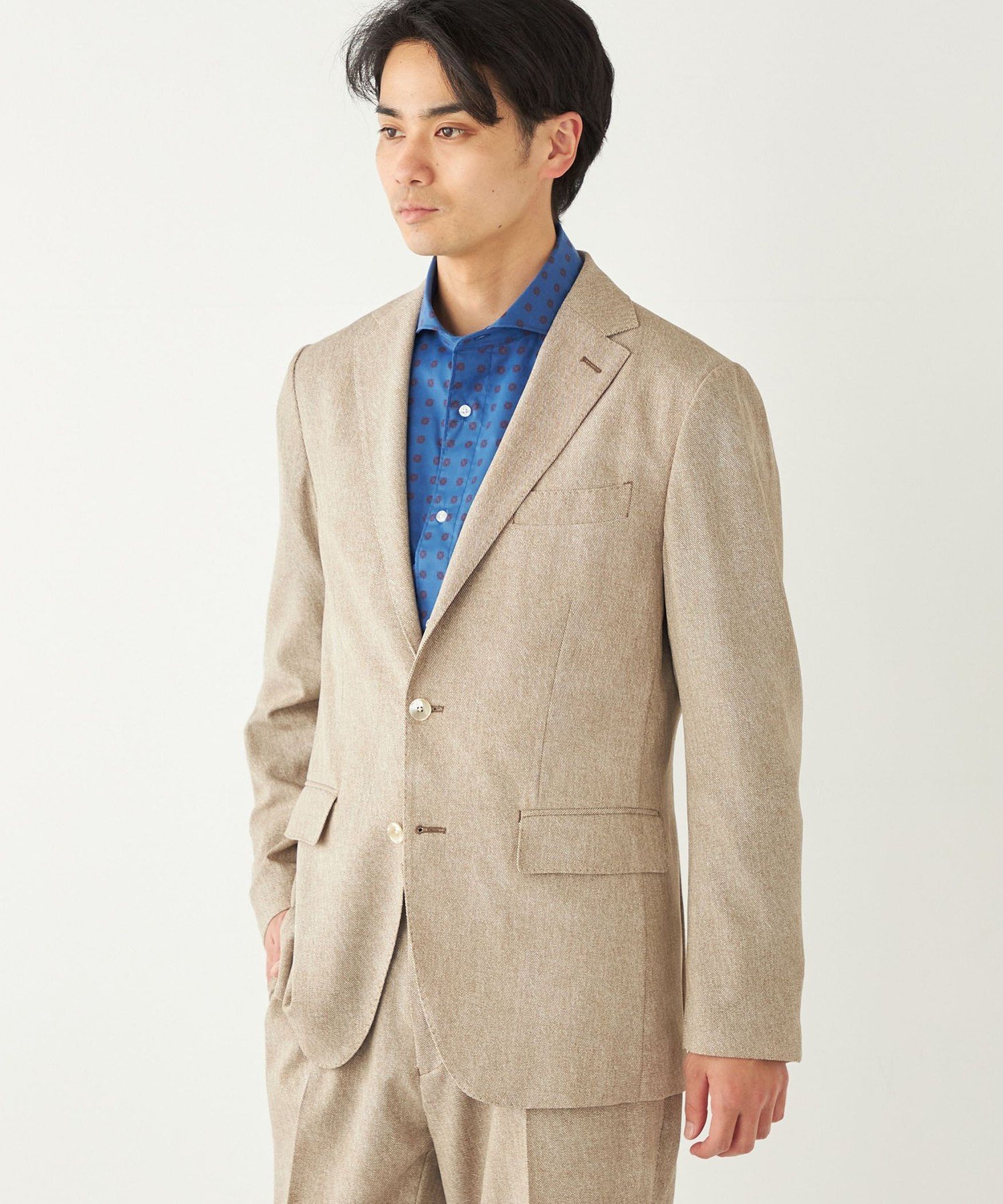 【SALE／40%OFF】SHIPS Colors SHIPS Colors:＜洗濯機可能＞AVANT 2Bジャケット(セットアップ対応可能) シップス スーツ・フォーマル スーツジャケット ネイビー ブルー カーキグリーン ブラック グレー【送料無料】