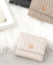 【SALE/20%OFF】notch. ロージアボックス3つ折り財布 ノッチ ファッション雑貨 その他のファッション雑貨 グレー ブラック ホワイト