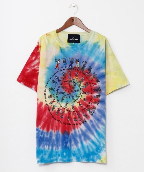 チャイハネ 【チャイハネ】ベラグルメンズTシャツ【Amina×grn】 アミナコレクション トップス カットソー・Tシャツ グレー