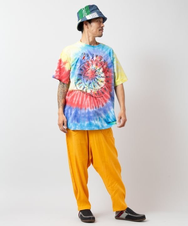 チャイハネ 【チャイハネ】ベラグルメンズTシャツ【Amina×grn】 アミナコレクション トップス カットソー・Tシャツ グレー