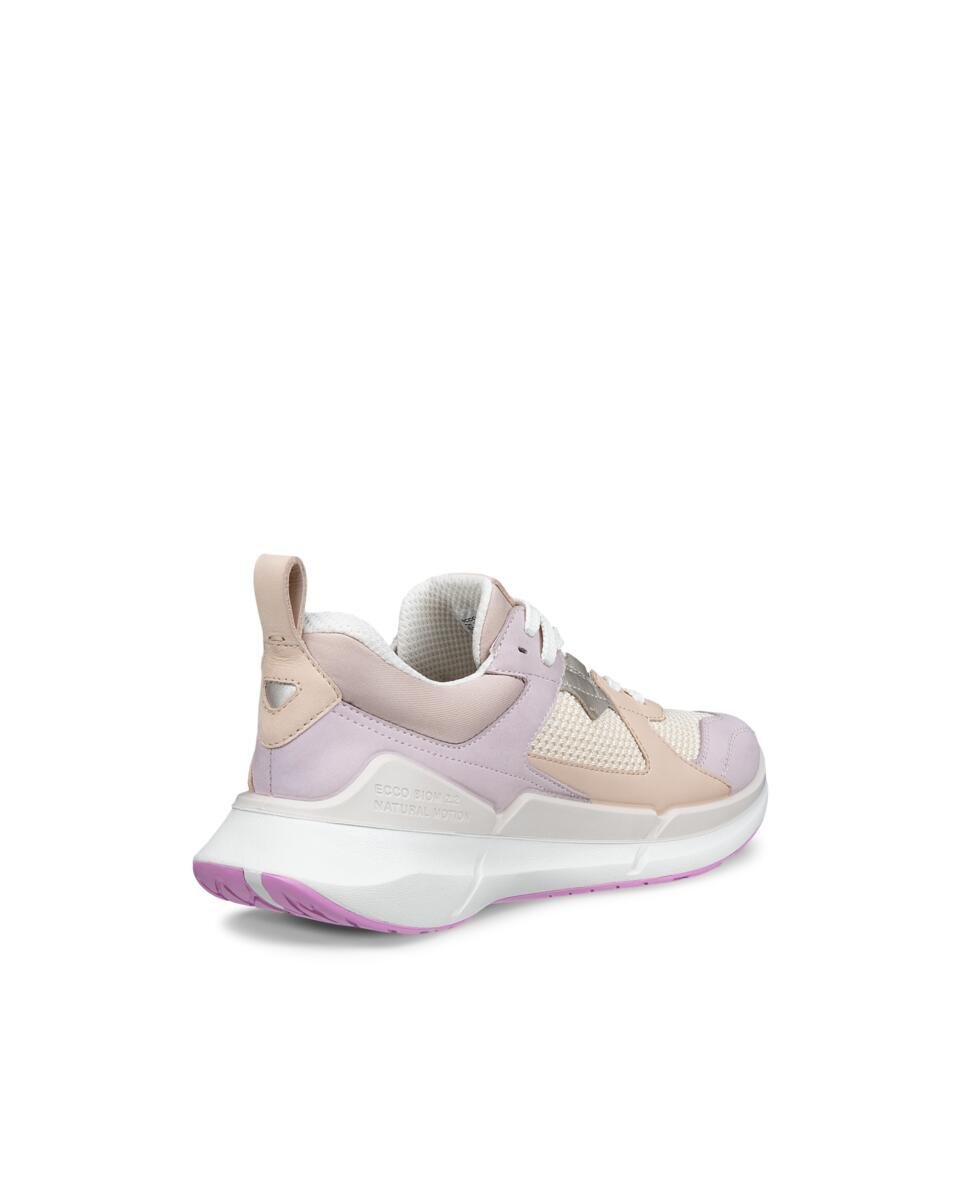 ECCO ECCO 高性能 歩きやすい BIOM 2.2 レディース 本革 スニーカー エコー シューズ・靴 スニーカー ピンク【送料無料】