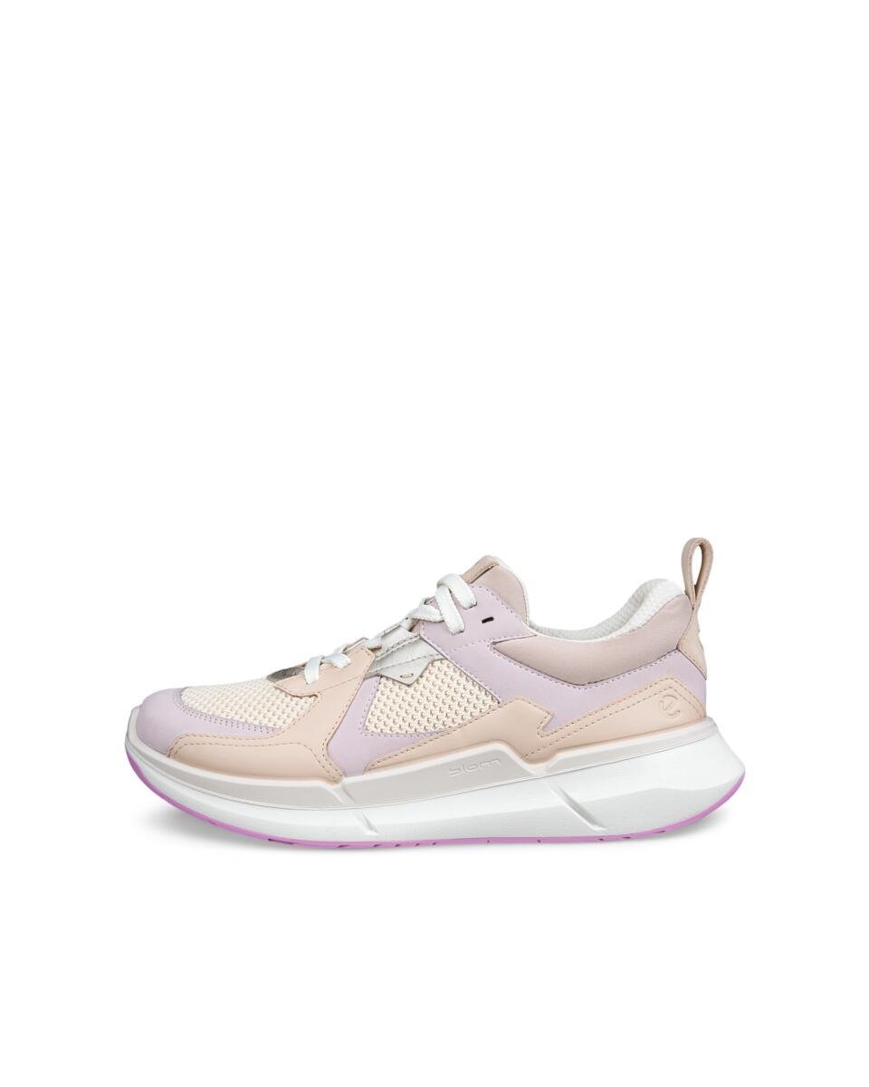 ECCO ECCO 高性能 歩きやすい BIOM 2.2 レディース 本革 スニーカー エコー シューズ・靴 スニーカー ピンク【送料無料】