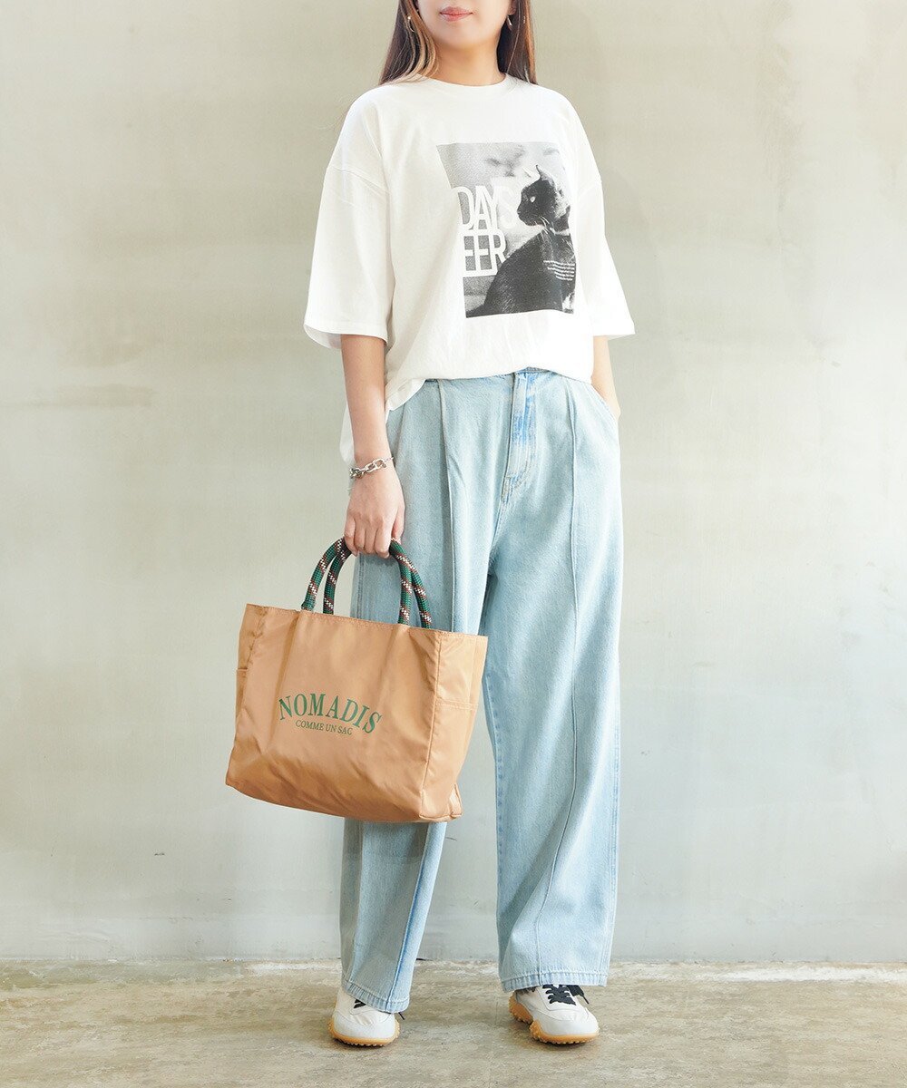 NOMADIS ノマディス SAC2 WIDE 16mm ブルーコムブルー バッグ トートバッグ ブラック ベージュ