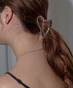 【SALE/70%OFF】Phoebe ハートバンスクリップ シルバー ジュエルアディクト ヘアアクセサリー バレッタ・ヘアクリップ・ヘアピン シルバー