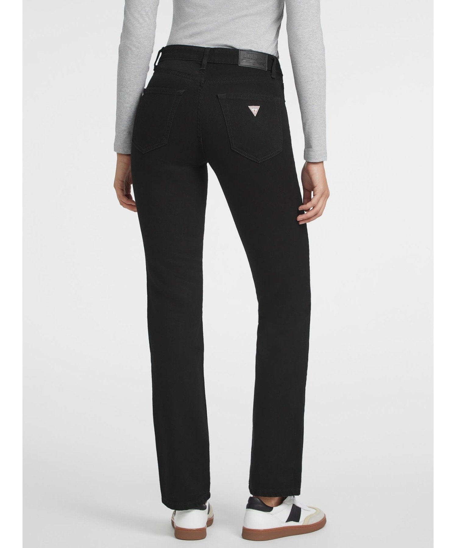 GUESS JEANS デニム ストレートジーンズ レディース(W)G08 Mid Rise Straight ゲス パンツ ジーンズ・デニムパンツ ブラック