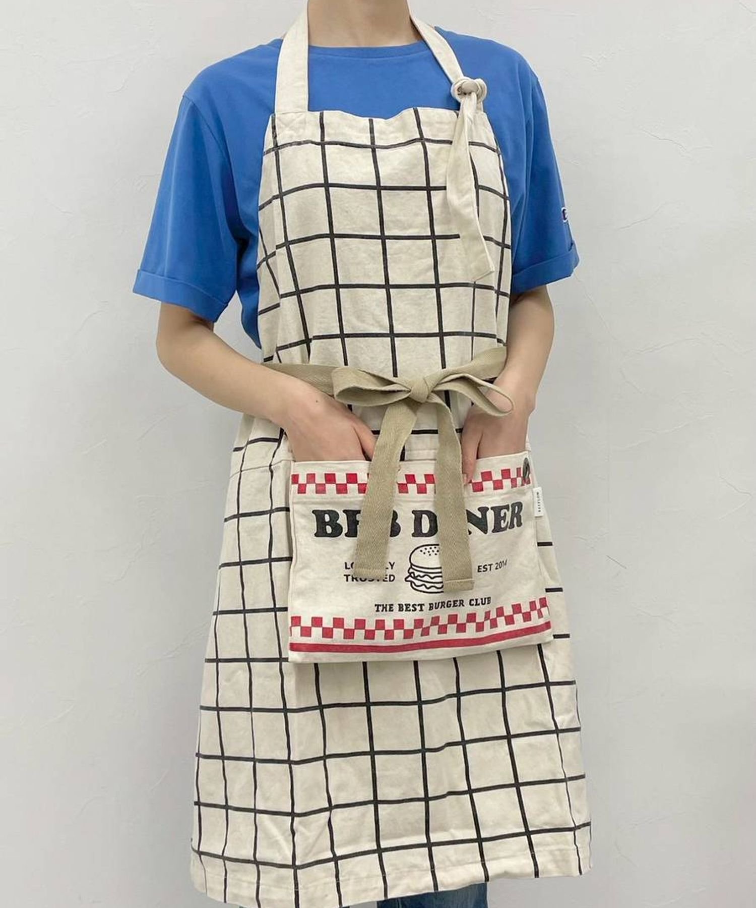 BAYFLOW BFダイナープリントエプロン ベイフロー 食器・調理器具・キッチン用品 エプロンのサムネイル