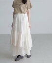 【SALE/30%OFF】FREE'S MART シアーランダムフリルスカート フリーズ マート スカート その他のスカート ブラック ベージュ ブルー【送料無...