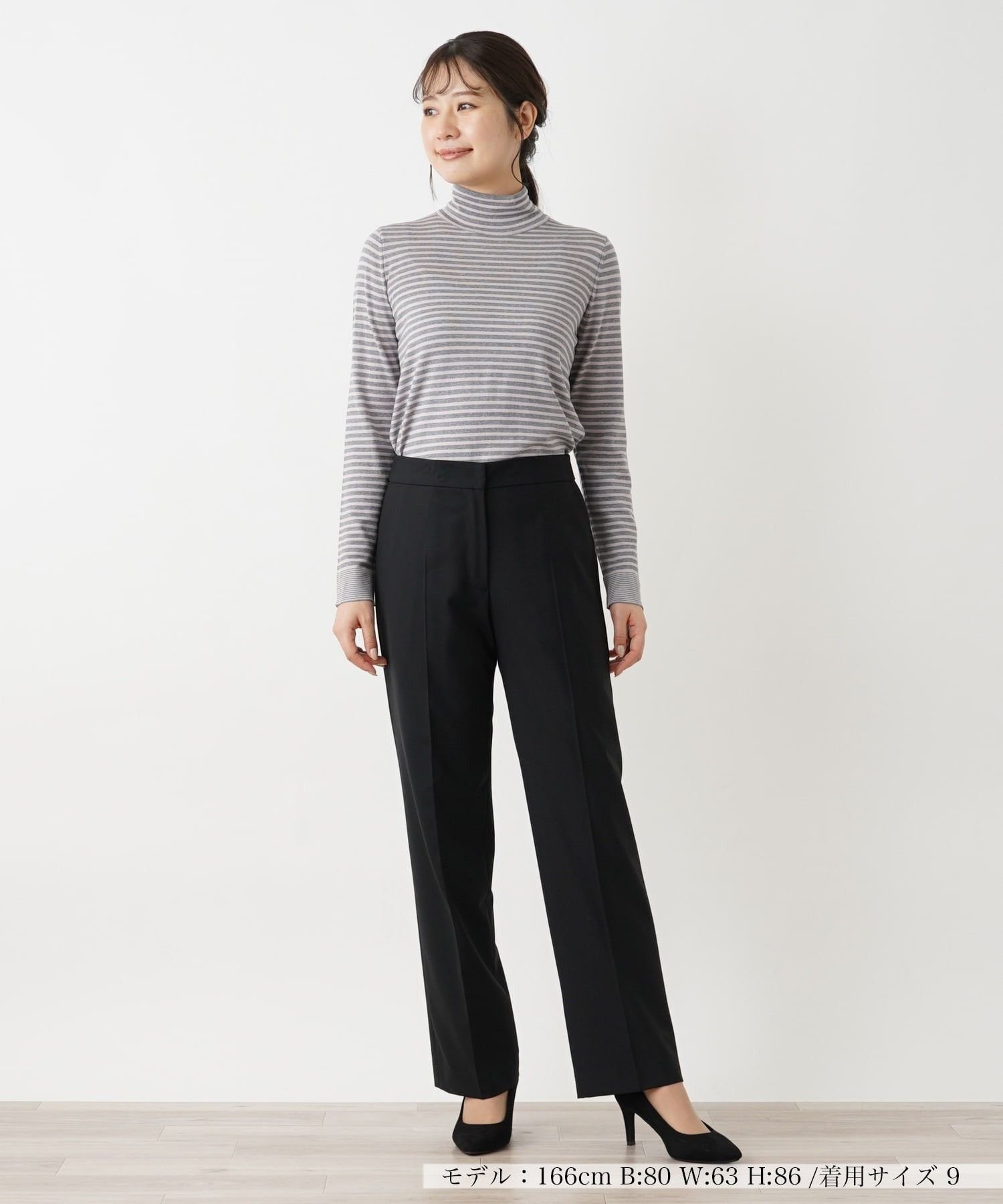 Leilian パンツ レリアン パンツ その他のパンツ ブラック