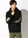 【SALE/20%OFF】GOOD ROCK SPEED GOOD ROCK SPEED/(U)ROBERTA BAYLE PHOTO PRINT SWEAT PARKA グッドディール カットソー パーカー ブラック ホワイト【送料無料】